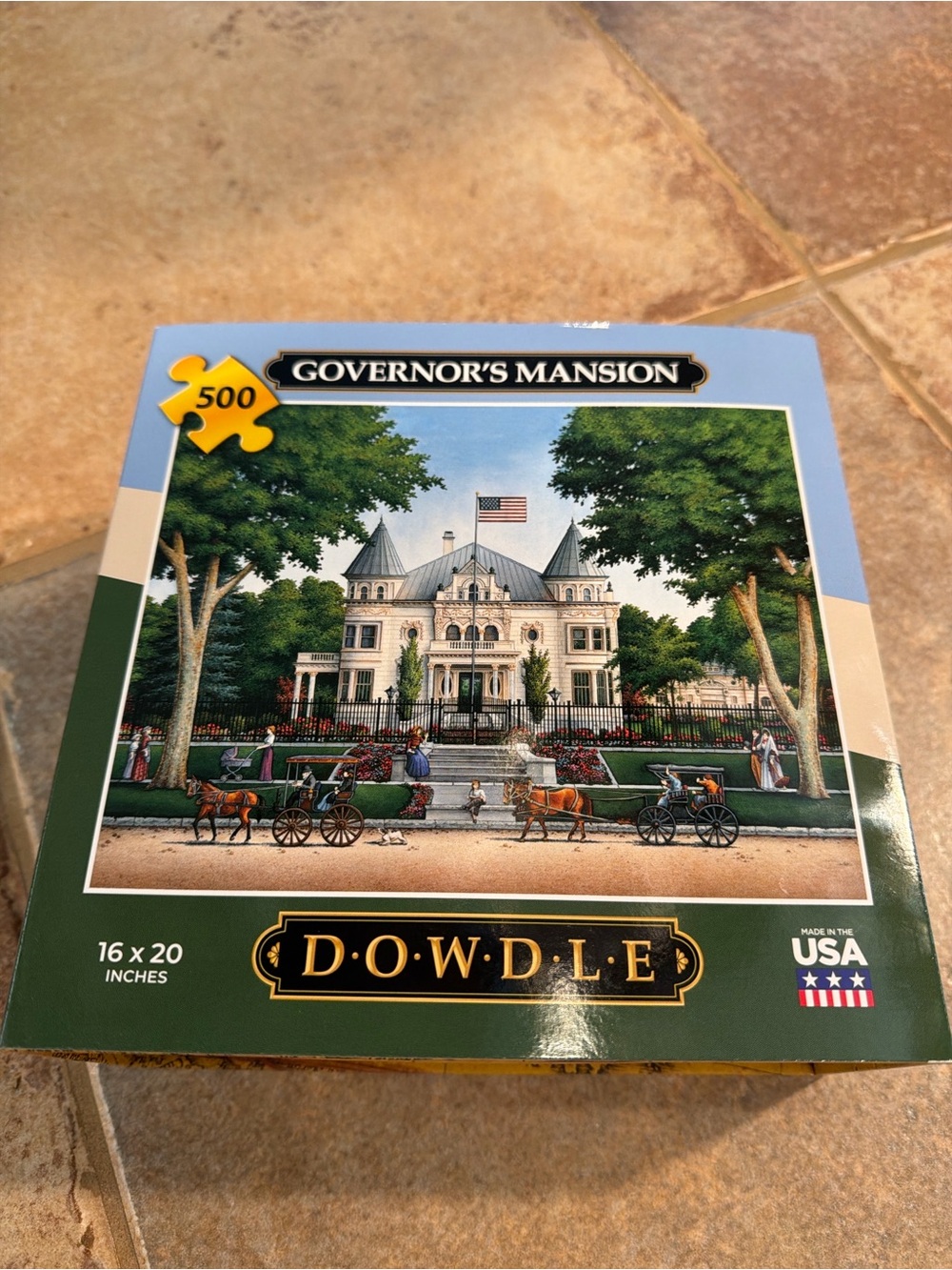 Dowdle Governor's Mansion 500-Piece Puzzle